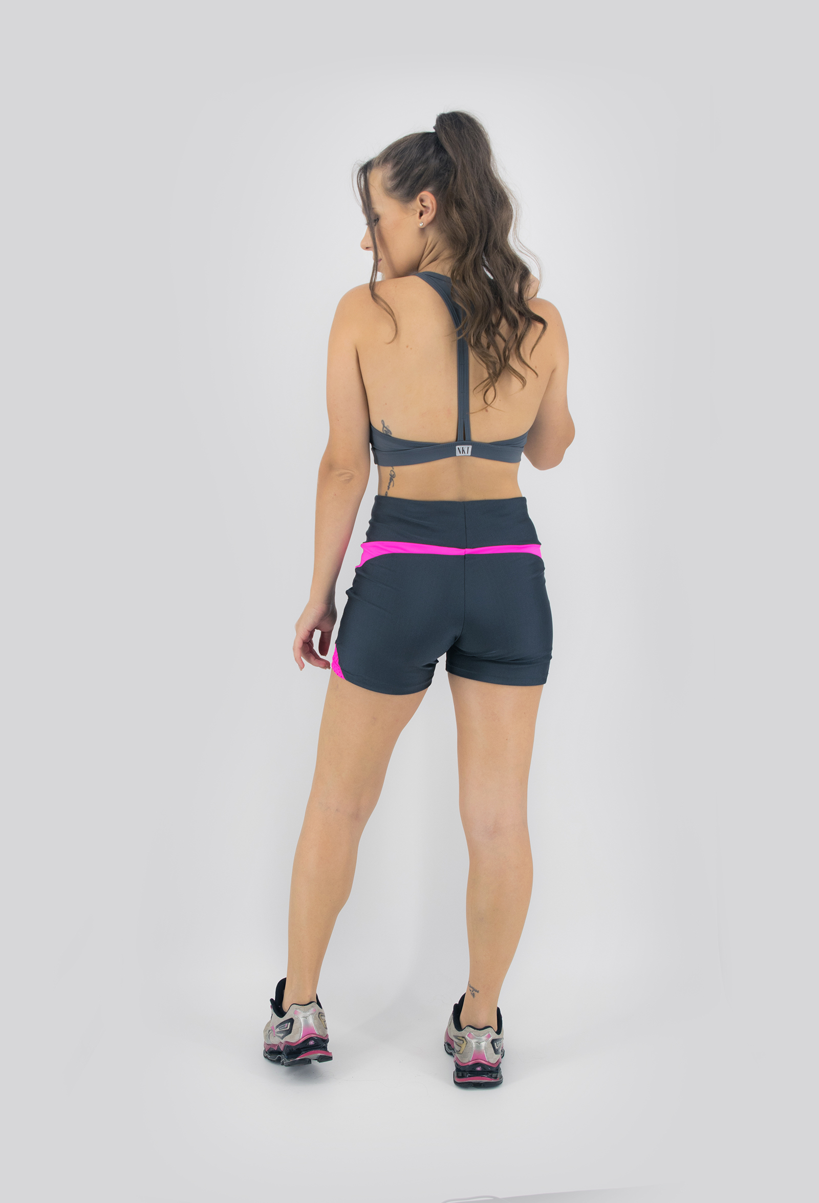 Cropped Only Chumbo, Coleção Move Your Body - NKT Fitwear Moda Fitness