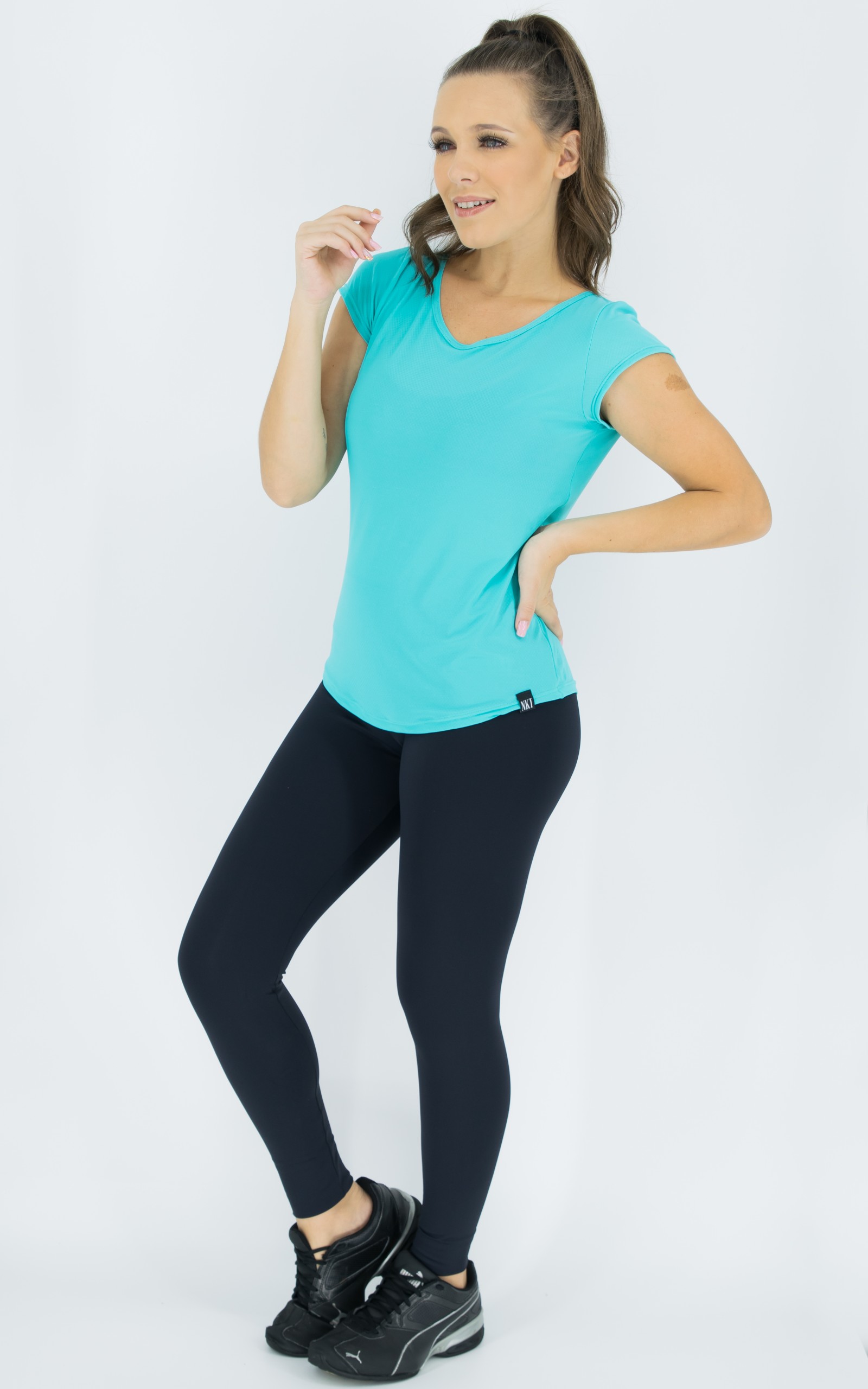 Blusa Special Azul, Coleção Move Your Body - NKT Fitwear Moda Fitness