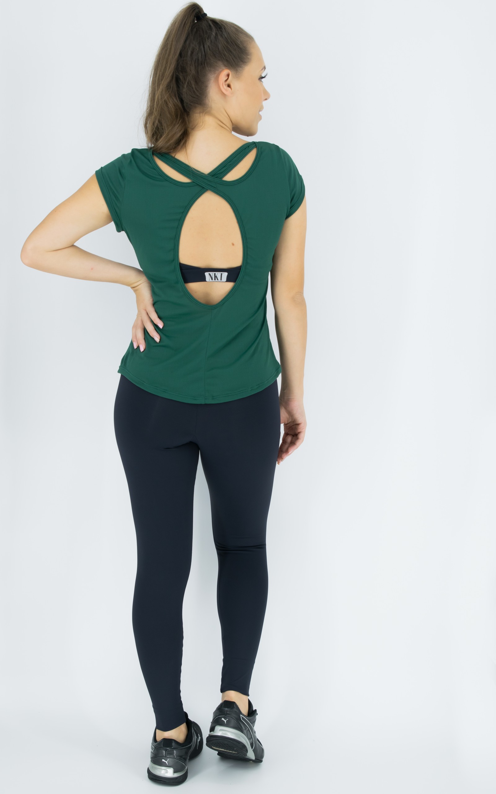 Blusa Special Verde, Coleção Move Your Body - NKT Fitwear Moda Fitness