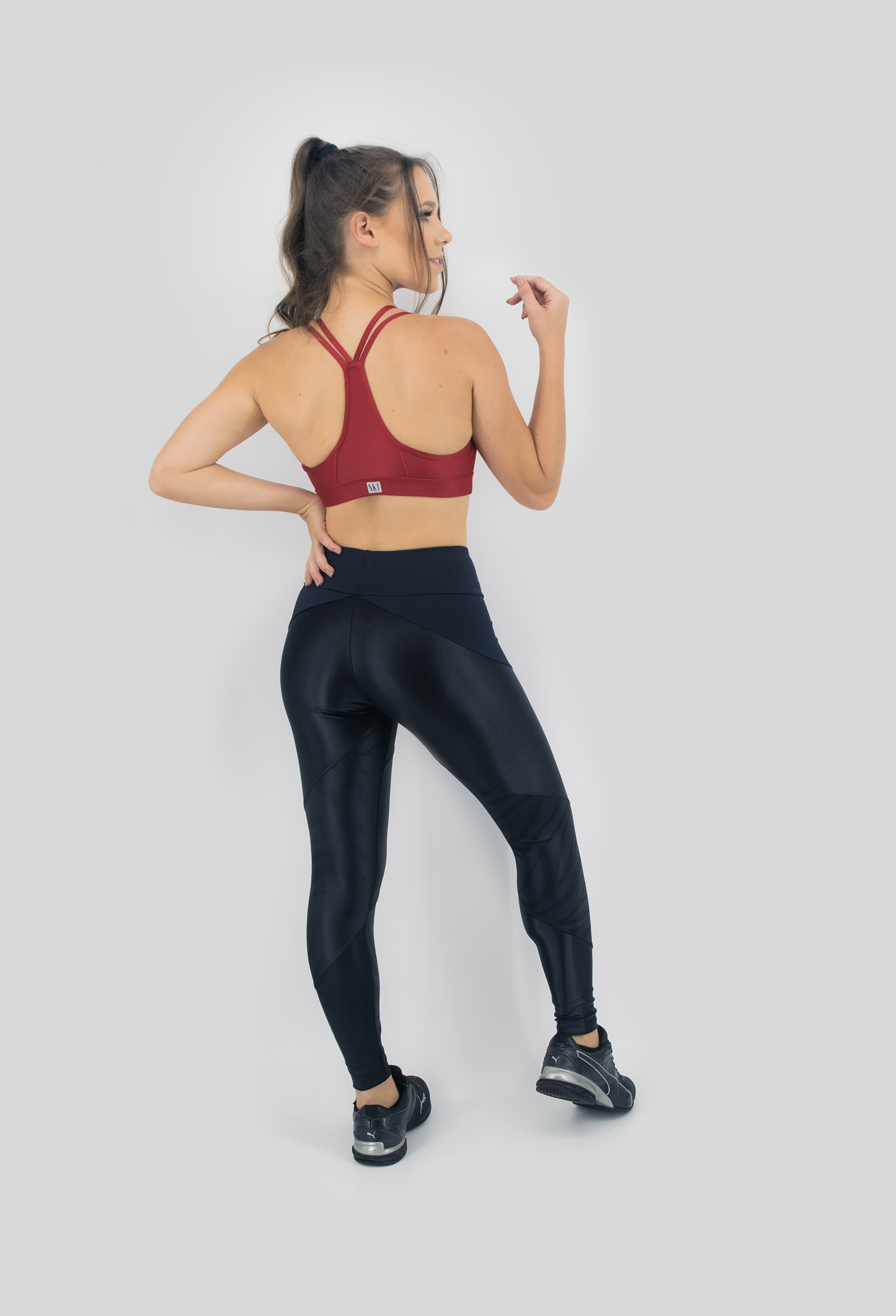 Top Perfection Vermelho, Coleção Move Your Body - NKT Fitwear Moda Fitness