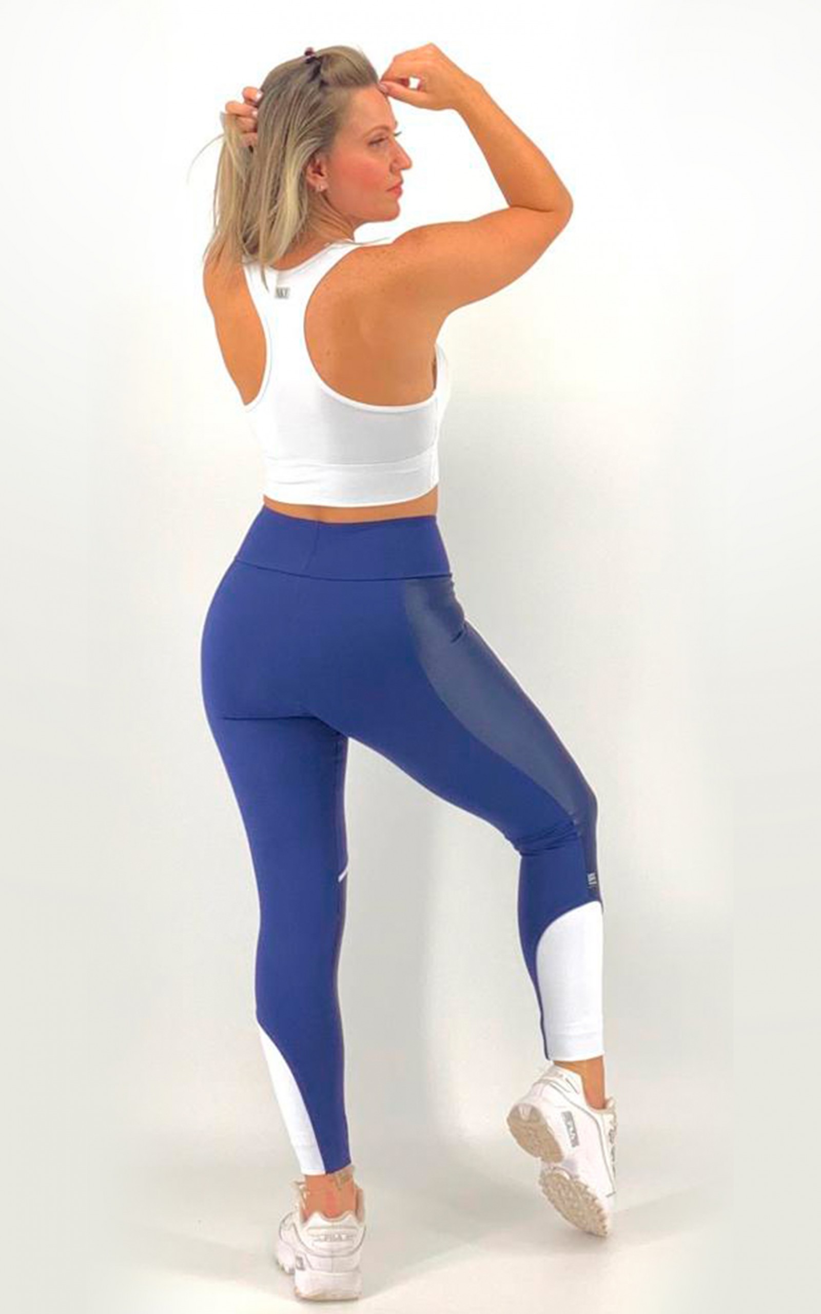 Cropped Lead Branco, Coleção Move Your Body - NKT Fitwear Moda Fitness