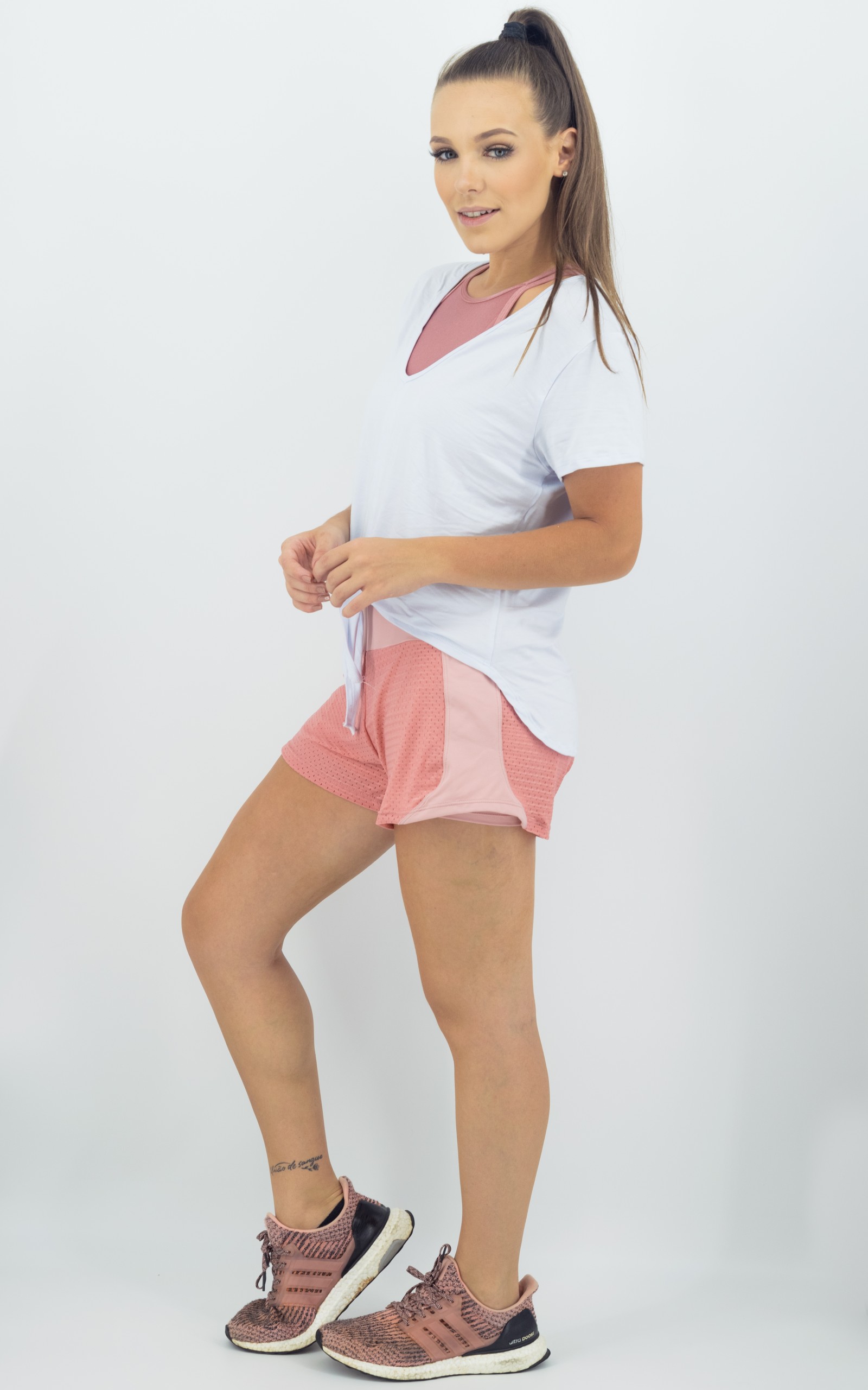 Blusa Amazing Branco, Coleção Move Your Body - NKT Fitwear Moda Fitness