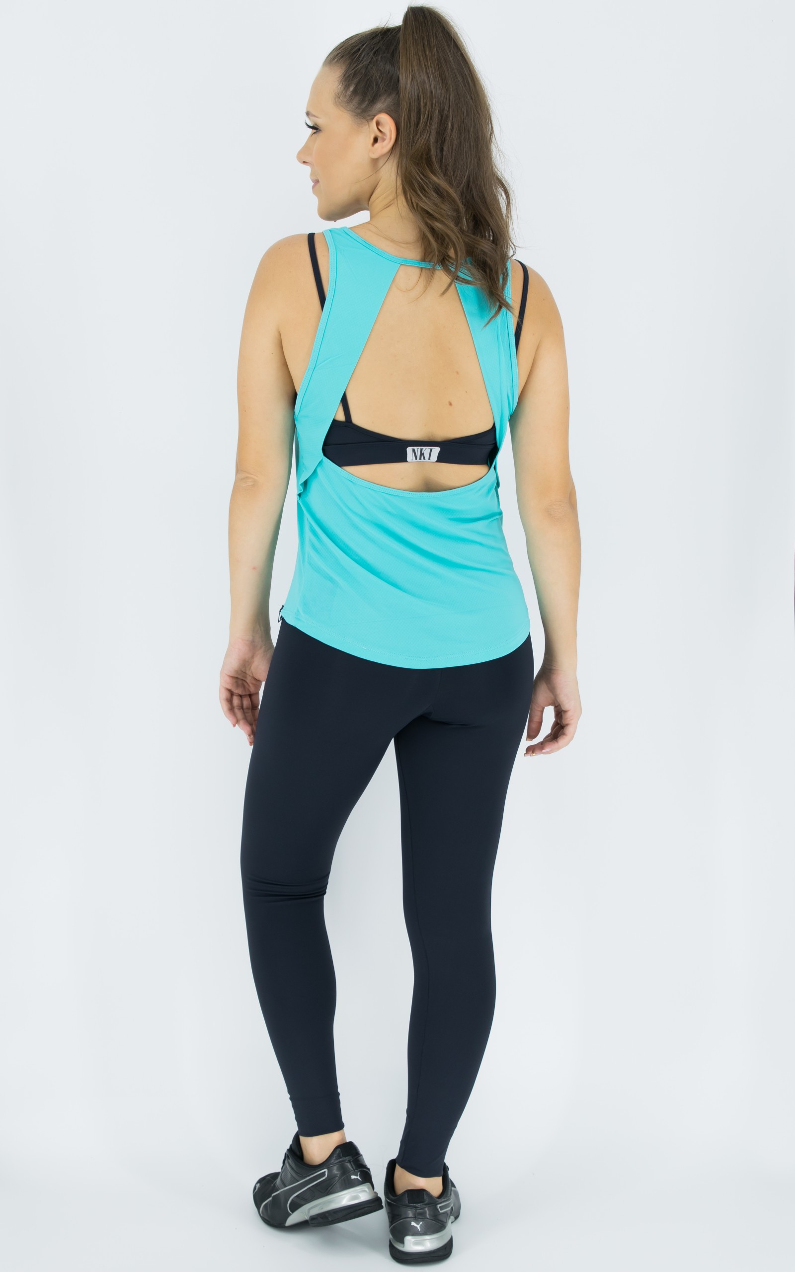 Regata Lux Azul, Coleção Move Your Body - NKT Fitwear Moda Fitness