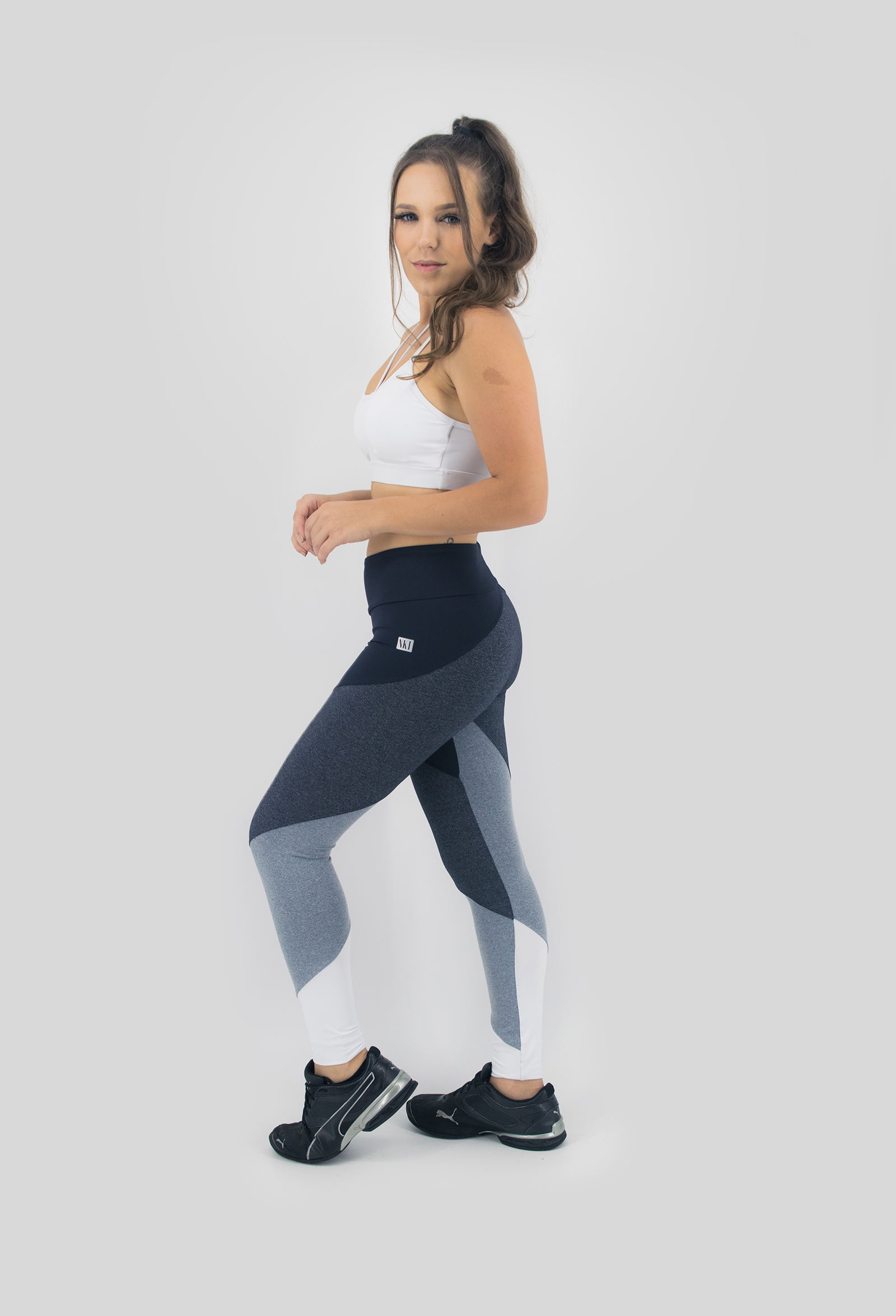 Legging Profusion Mescla, Coleção Move Your Body - NKT Fitwear Moda Fitness