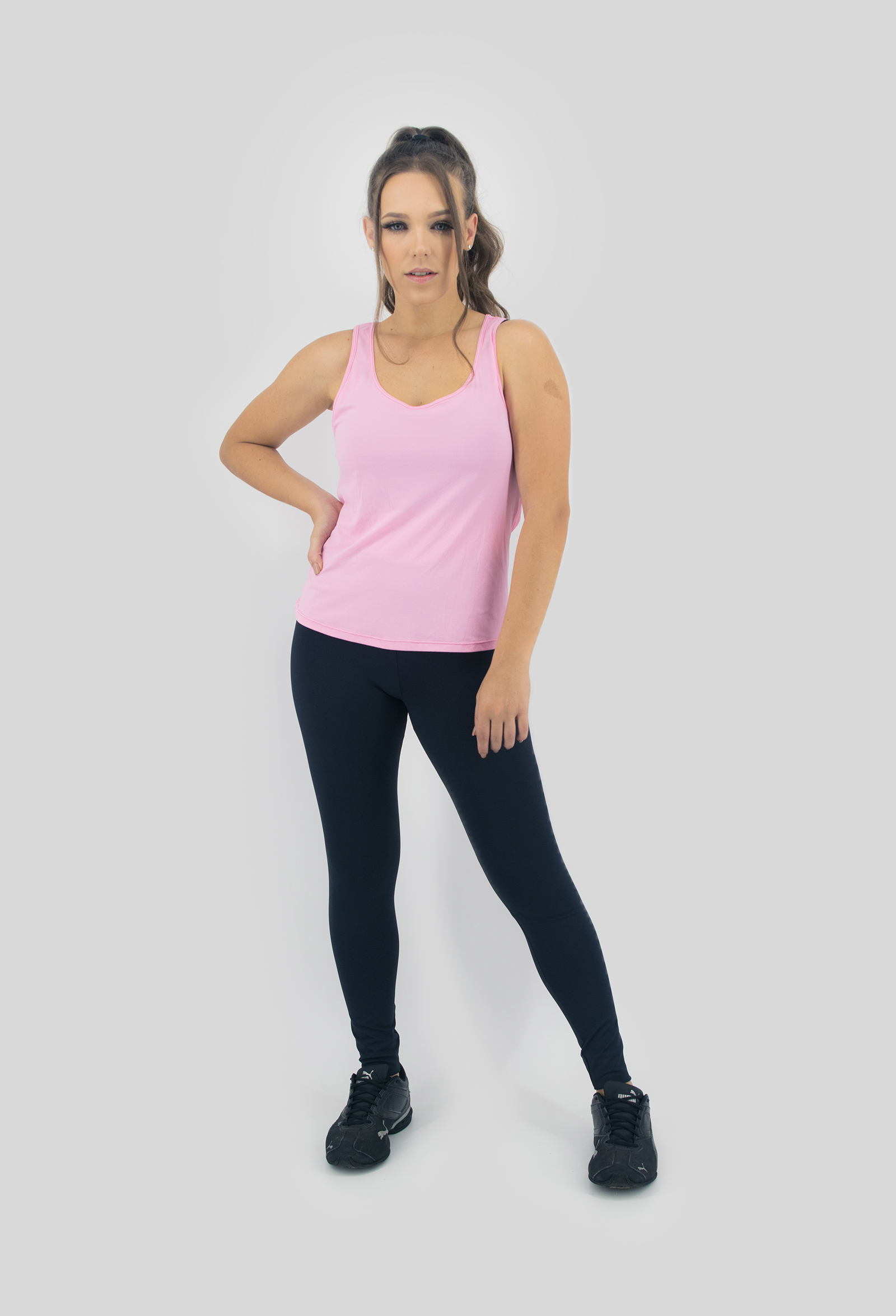 Regata Lux Rosa, Coleção Move Your Body - NKT Fitwear Moda Fitness