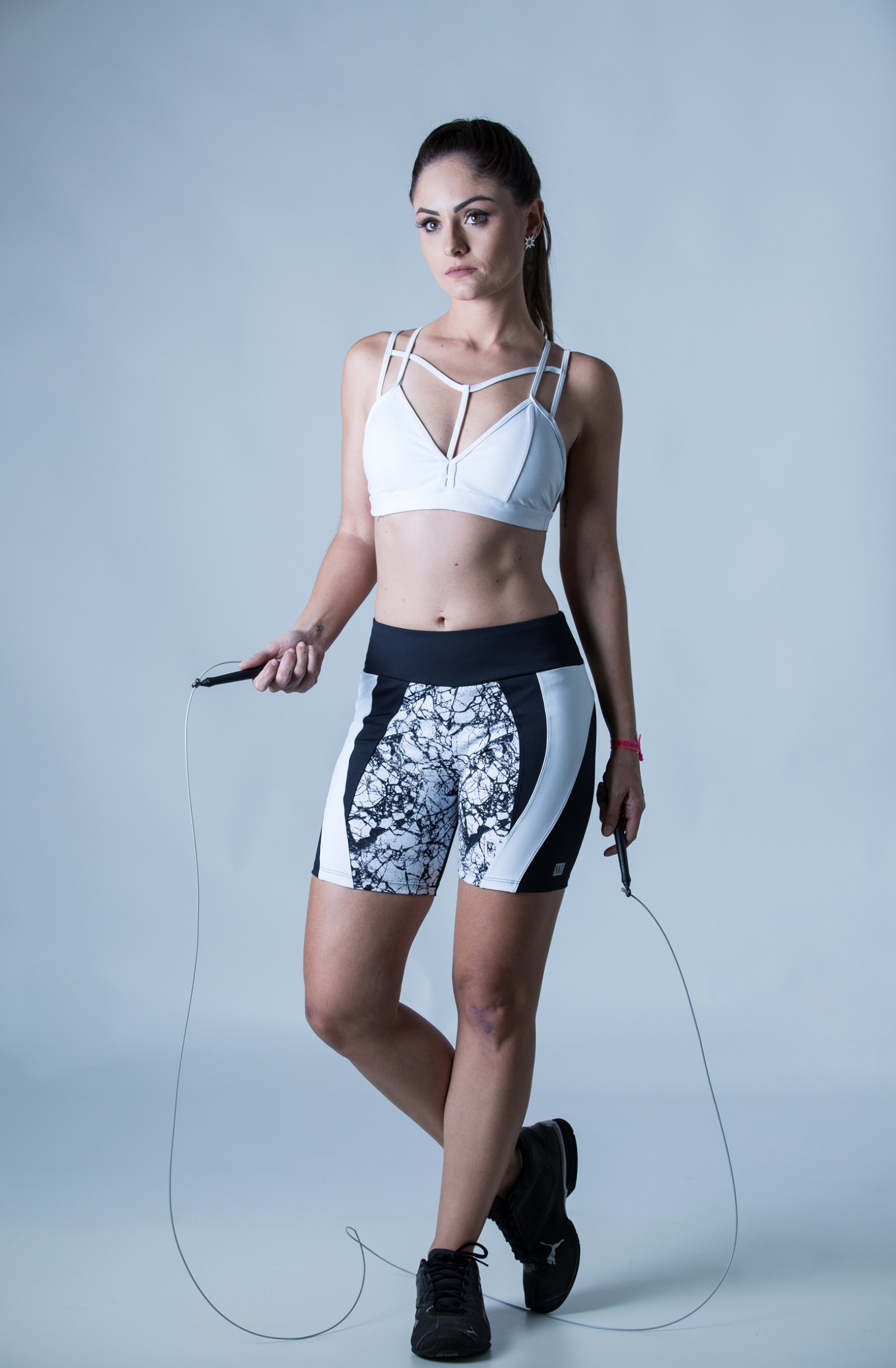 Top Energy Branco, Coleção Plenitude - NKT Fitwear Moda Fitness