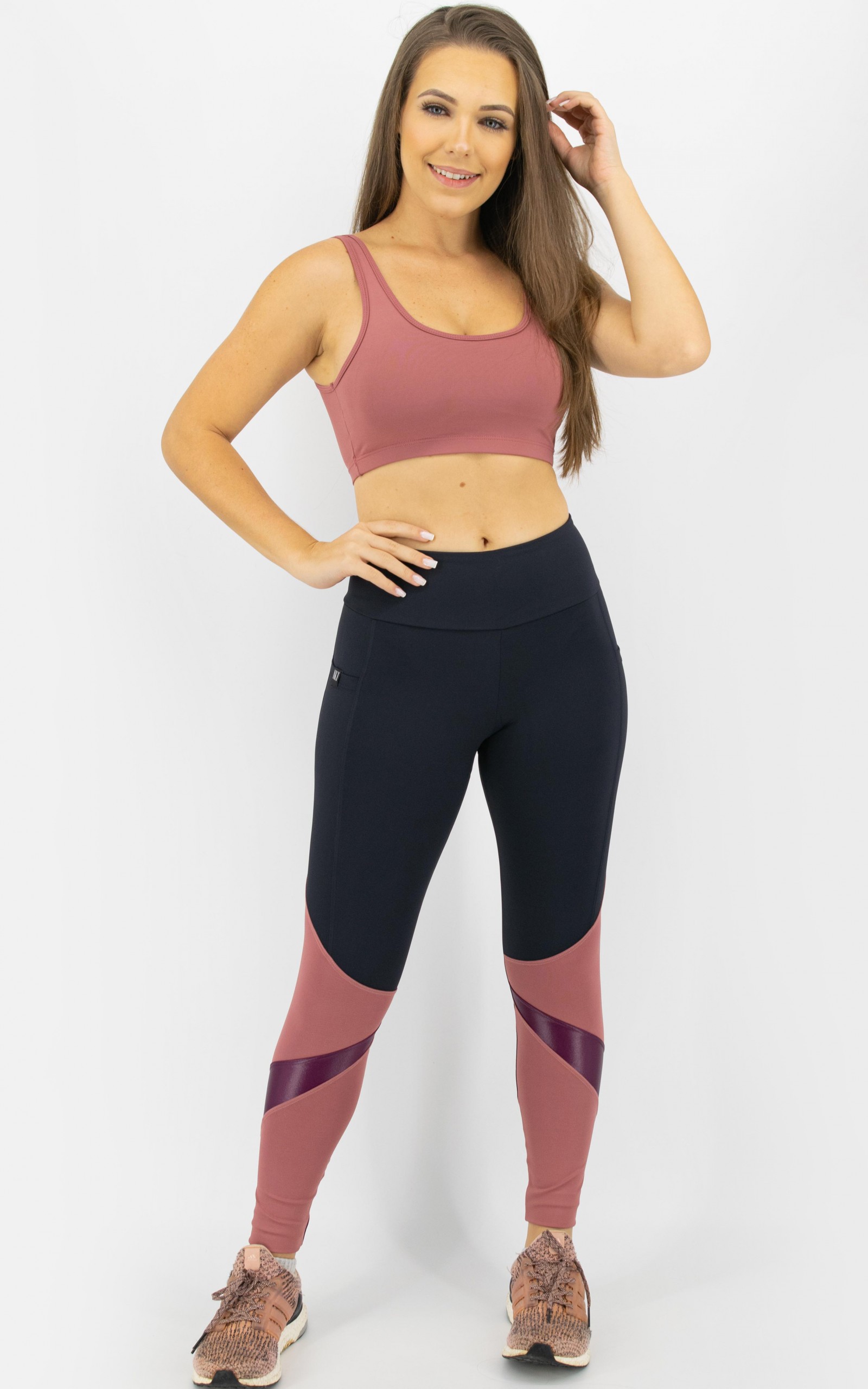 Top Arrow Blush, Coleção Move Your Body - NKT Fitwear Moda Fitness