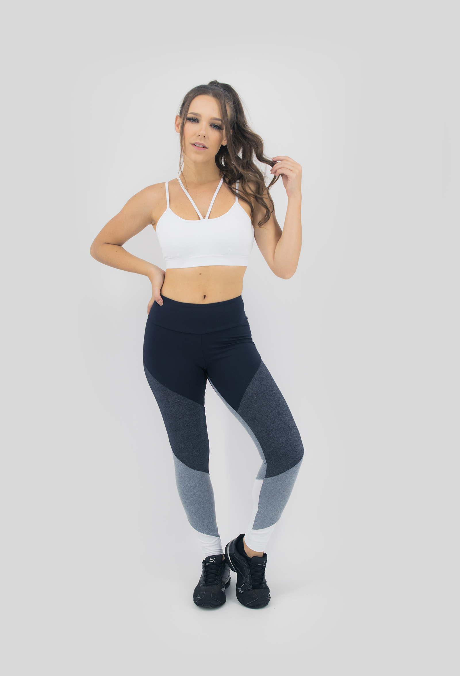 Top Modern Branco, Coleção Move Your Body - NKT Fitwear Moda Fitness