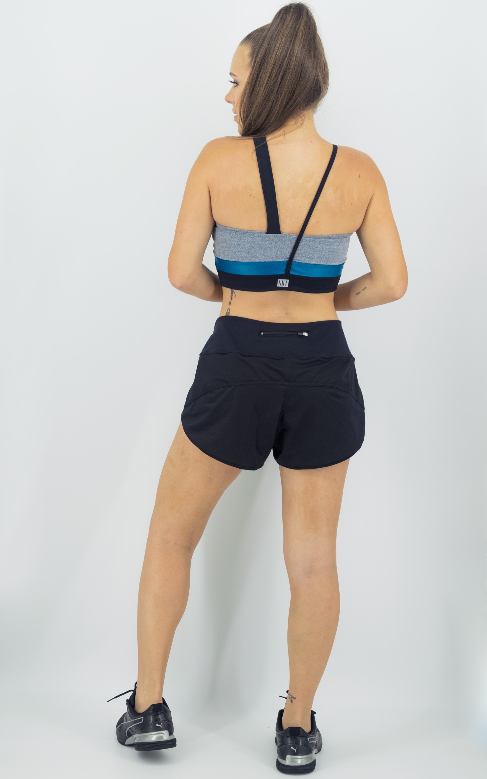 Shorts Only Preto, Coleção Move Your Body - NKT Fitwear Moda Fitness