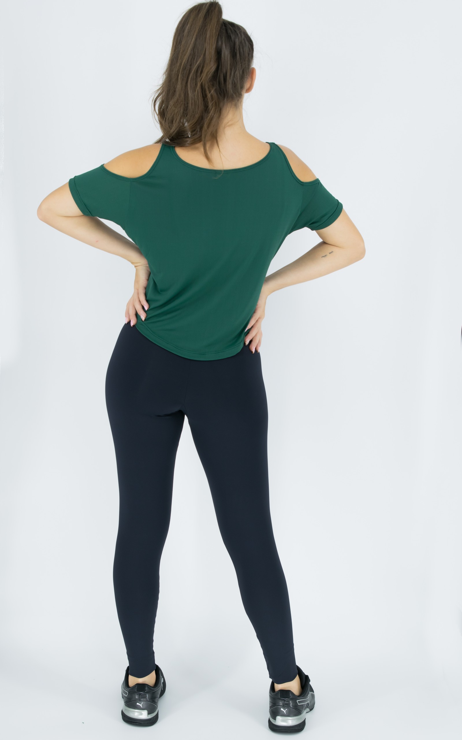 Blusa Like Verde, Coleção Move Your Body - NKT Fitwear Moda Fitness