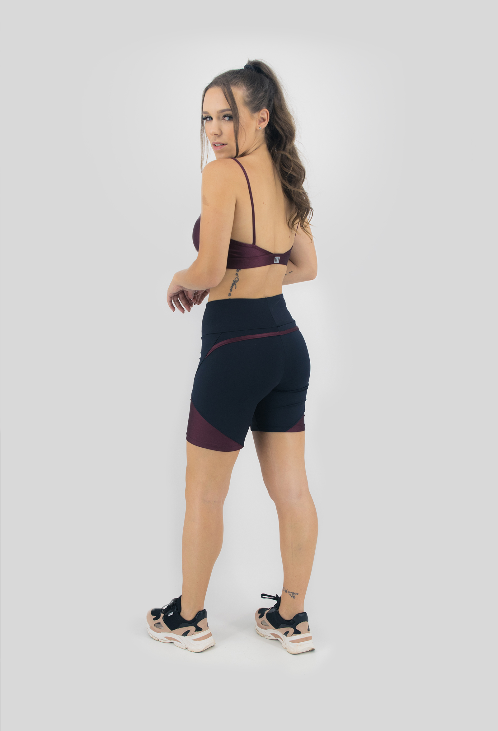 Top Profusion Bordo, Coleção Move Your Body - NKT Fitwear Moda Fitness